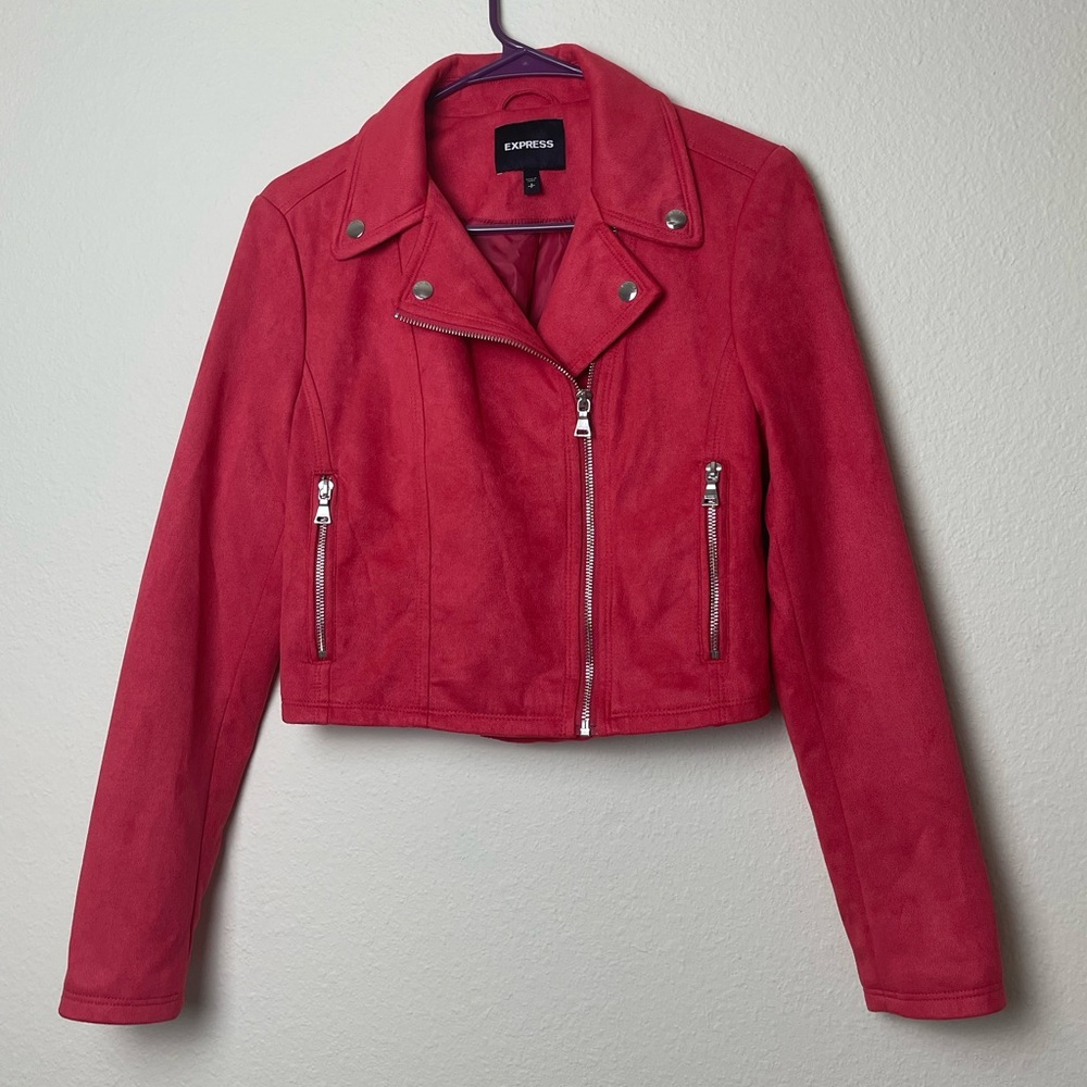 Express Clothing, Red Jacket, Size S